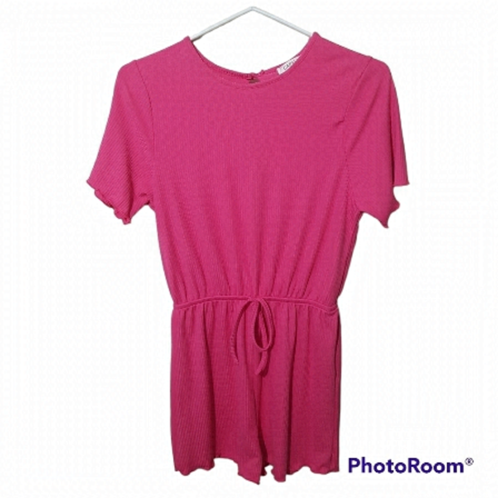 Capella Casual Cutie Ribbed Knit Romper